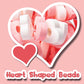 50 Candy Bracelets Individually Wrapped, Heart Candy Beads, Party Favors