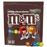 Milk Chocolate Candy, Party Size, 2.4 Lb Resealable Bag for Parties, Baking & Sharing