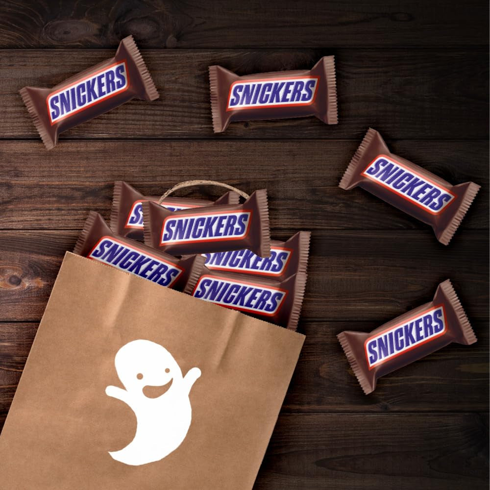 SNICKERS Original Chocolate Candy Bars Fun Size Snacks 10.59 Oz Bag 