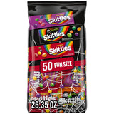 Skittles Halloween Variety Mix Funsize 50 Count 26.35 Oz. Bag