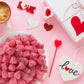 Mother'S Day Sour Cherry Jelly Hearts Candy, Bulk, 1 Lb
