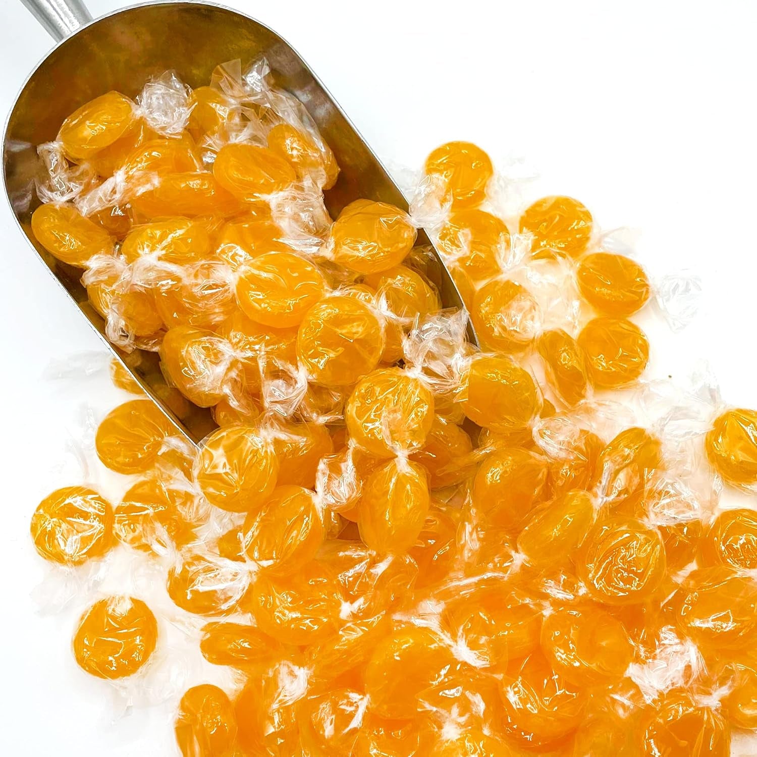 Butterscotch Hard Candy - 2LB Bag of Individually Wrapped Butter Scotch Bulk Candy