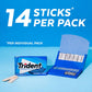 Trident Flavor Sugar Free Gum Packs of 14 Pieces Total Pieces, Original, 168 Count, (Pack of 12)