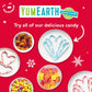 Yumearth Organic Peppermint Candy Canes, Full Size, 10 Count (Pack of 1)