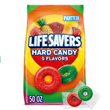 LIFESAVERS 5 Flavors Hard Candy, Party Size, 50 Oz Bag