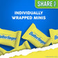 Butterfinger Minis Candy Bars Individually Wrapped, 8 Bags, 9.8 Oz Each