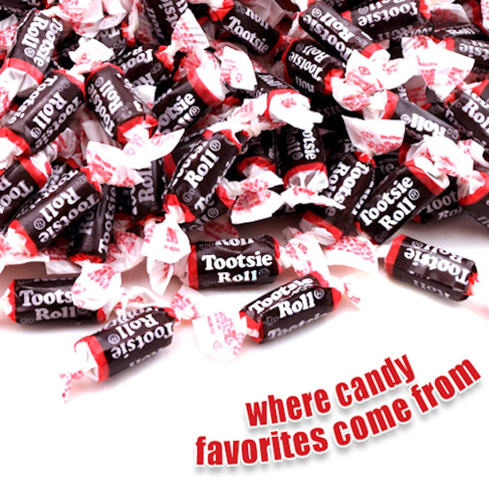 Tootsie Roll Midgees - Chewy Chocolate Gluten-Free Holiday Candy - 700 Count (Pack of 1)