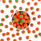 Pumpkin Shaped Mellowcreme Candy Corn, Autumn Candy Pumpkins Bulk Bag, 1 Lb