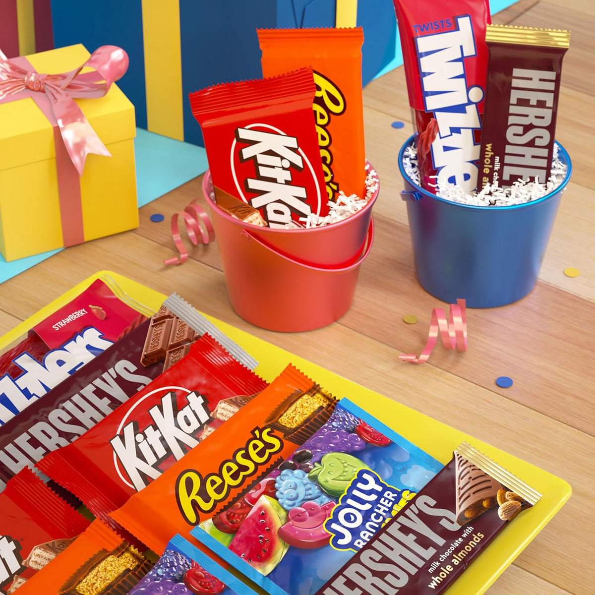 Hershey Assorted Flavored Candy Variety Pack, 31.5 Oz (18 Packs)