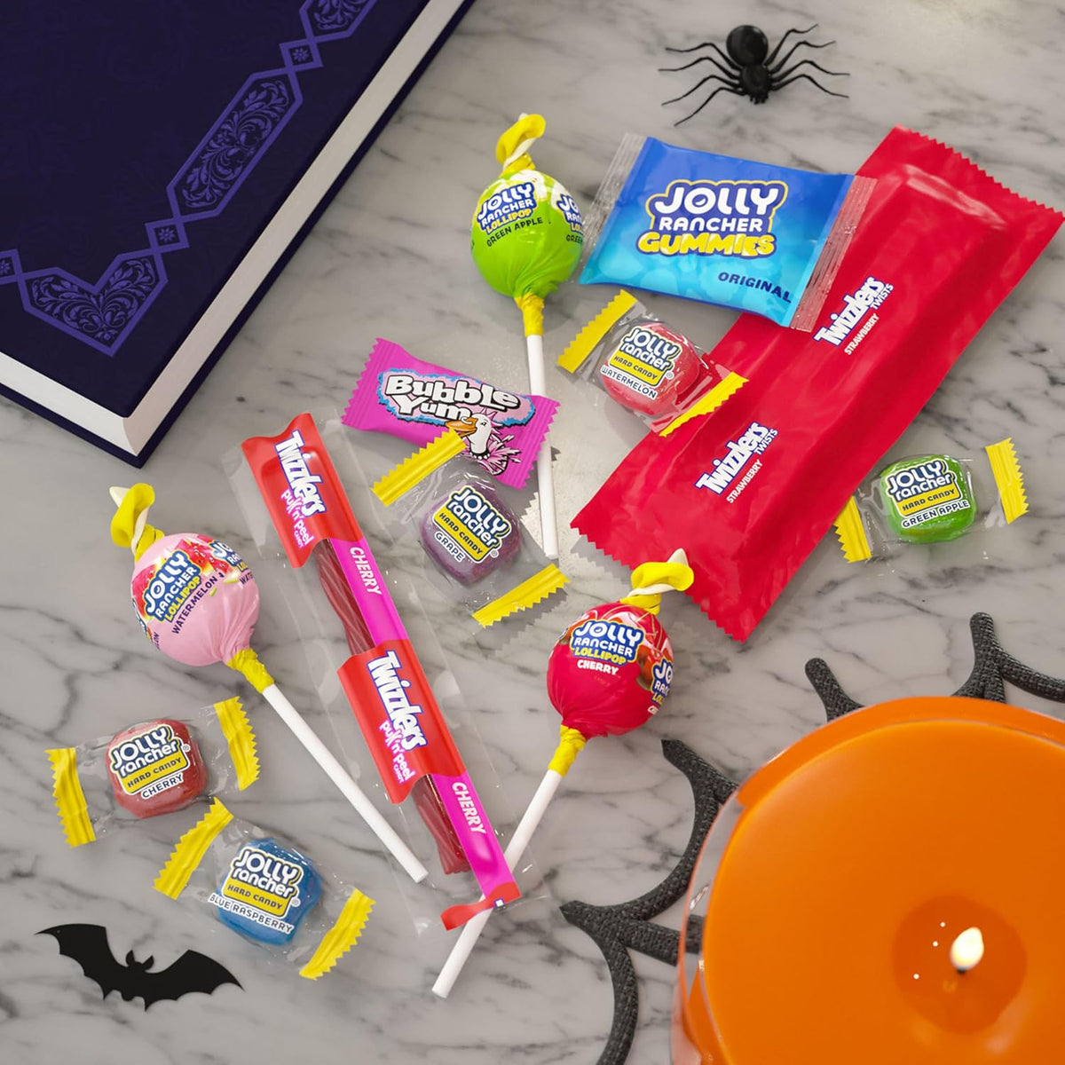Hershey's Assorted Fruit Flavored Halloween Candy Bulk Pack, 97.99 Oz