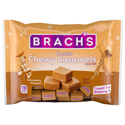 Brach's Classic Chewy Caramels, Baking Caramels,10 Ounce Bag