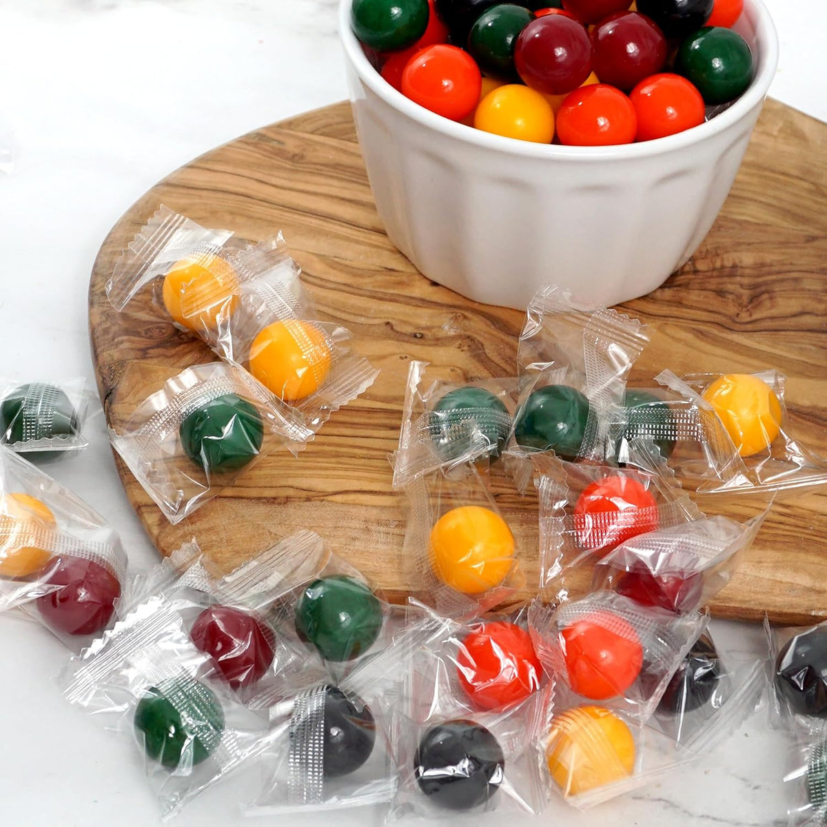 Jawbreakers Candy, 2 Pound Candy Bulk (Approx. 175 Pieces), Individually Wrapped, Jaw Breakers
