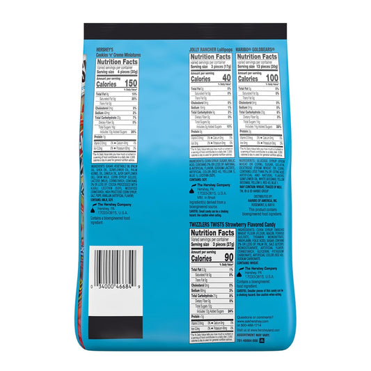 Hershey's Assorted Halloween Candy and Chocolate Bulk Variety Pack 20.65 Oz