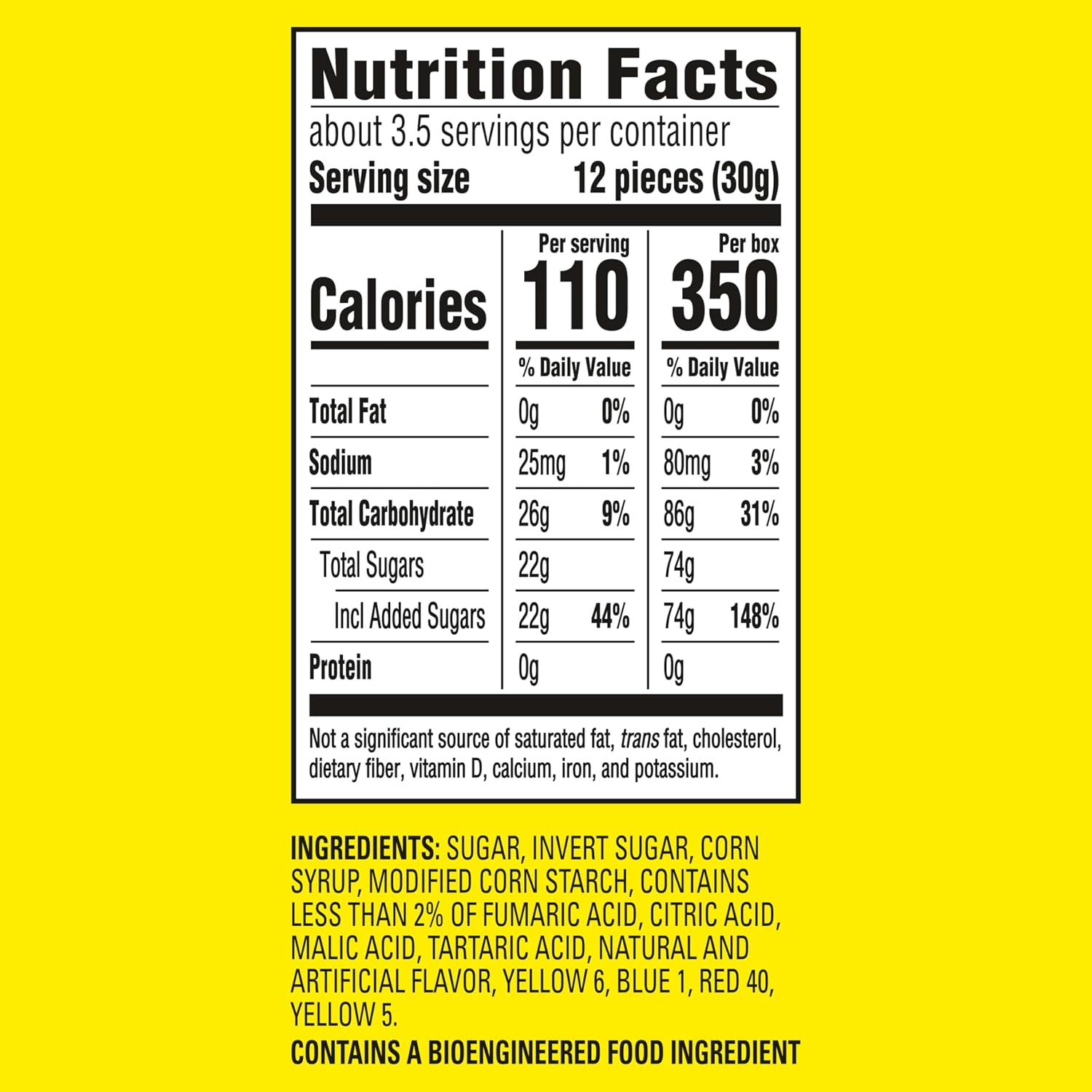 SOUR PATCH KIDS Extreme Sour Soft & Chewy Gummy Candy, Bulk Candy, 12 - 3.5 Oz Boxes