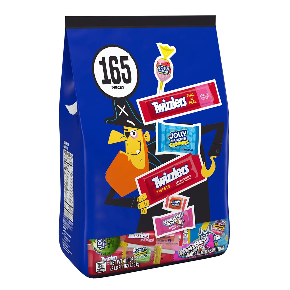 Hershey's Assorted Fruit Flavored Halloween Candy Bulk Pack, 41.1 Oz