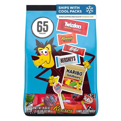 Hershey's Assorted Halloween Candy and Chocolate Bulk Variety Pack 20.65 Oz
