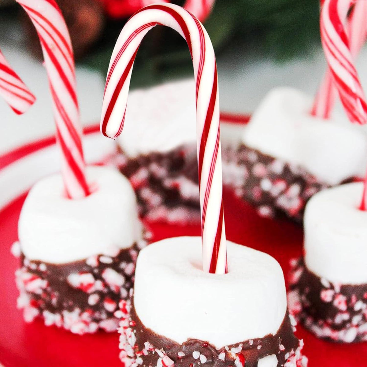 Brach's 12 Peppermint Candy Canes, 12 Count (Pack of 3)