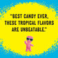 SOUR PATCH KIDS Tropical Soft & Chewy Gummy Candy, Bulk Candy, 12 - 3.5 Oz Boxes