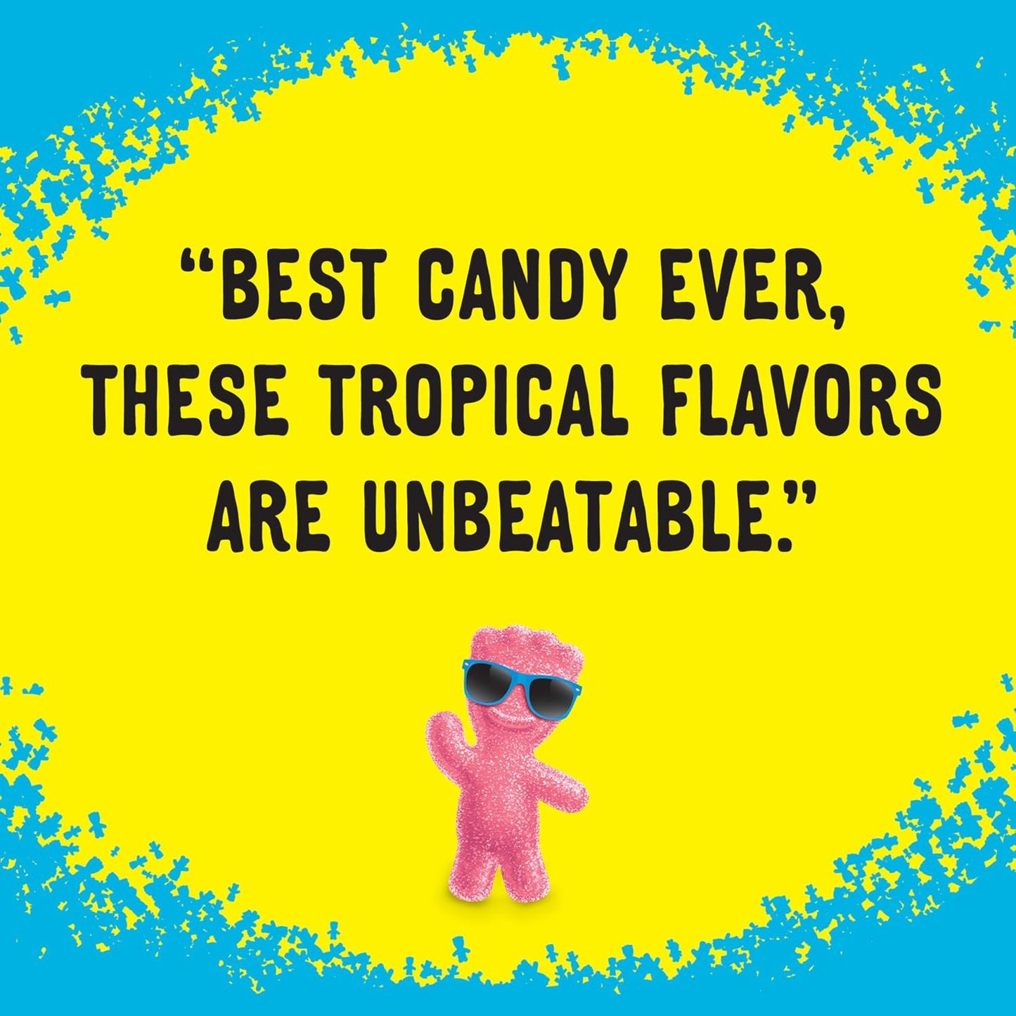 SOUR PATCH KIDS Tropical Soft & Chewy Gummy Candy, Bulk Candy, 12 - 3.5 Oz Boxes
