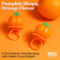 Pumpkin Candy 3D Ring Pops - 18 Individually Wrapped Suckers Bulk Pack - Thanksgiving Treats