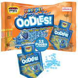 Douzzle Kosher, Hanukkah Candy, Raspberry Dreidel Shaped Oodles (12 Count, 1 Pack)
