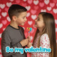 24 Heart Rainbow Lollipops Individually Wrapped, Valentines Party Favors