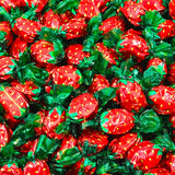 Strawberry Hard Candy | 1 Pound Bag - Approx. 85 Count | Strawberry Candy Individually Wrapped | Old Fashioned Candy | Retro Treat