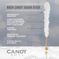Hanukkah Rock Candy Sugar Sticks - Kosher Certified - 10 Individually Wrapped - Blue & White Candy Party Favors