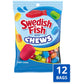 SWEDISH FISH Chews Soft & Chewy Candy, Bulk Candy, 12-5.12 Oz Bags