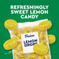 Lemon Drops Hard Candy, Individually Wrapped, Bulk 1Lb, Gluten-Free