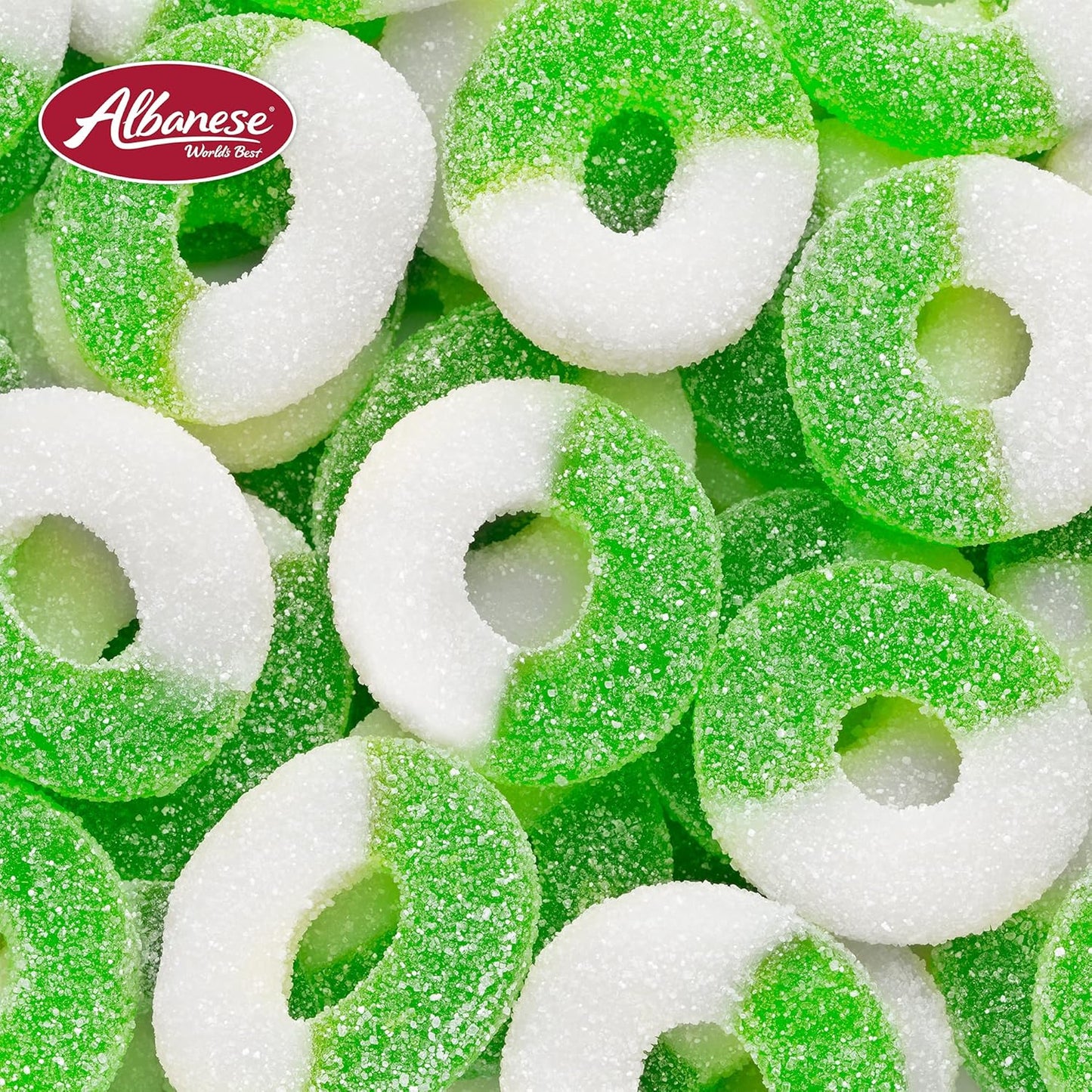 Albanese Candy, Gummi Apple Rings, 4.5-Pound Bag