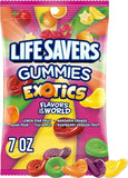 LIFE SAVERS Exotics Gummy Candy Bag, Exotic Fruit Flavored Candy, 7 Oz