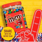 M&MS Bulk (M&MS) Peanut Butter Milk Chocolate (2 Packs) Candy Jar (110 Oz) 