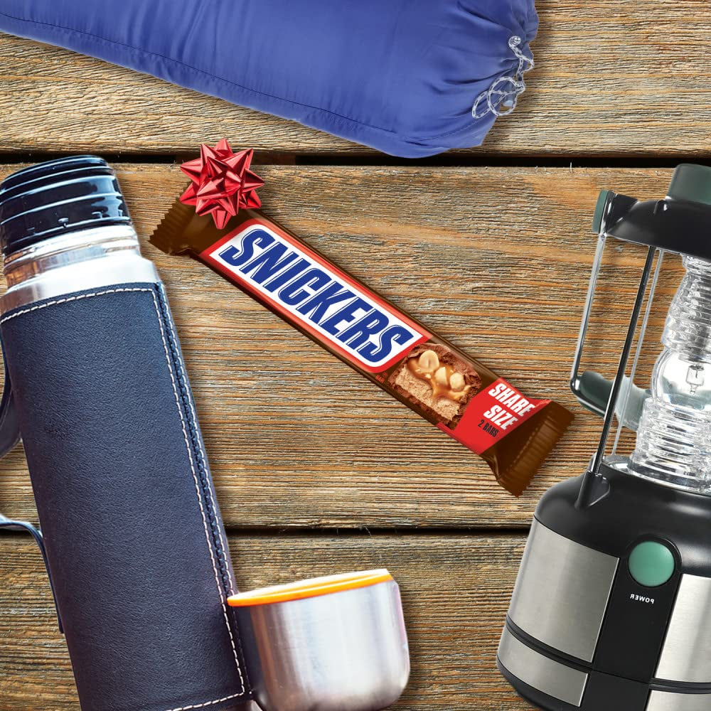 SNICKERS Original Milk Chocolate Candy Bar Share Size, 3.29 Oz