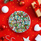 Christmas Candy Milk Chocolate Santa Helpers 12 Oz Bag - Individually Wrapped Holiday Novelty Mini Santas Chocolate Candies Treats for Stocking Stuffers, Bowls, Parties & Gift Bags