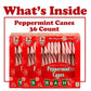 Brach's 12 Peppermint Candy Canes, 12 Count (Pack of 3)