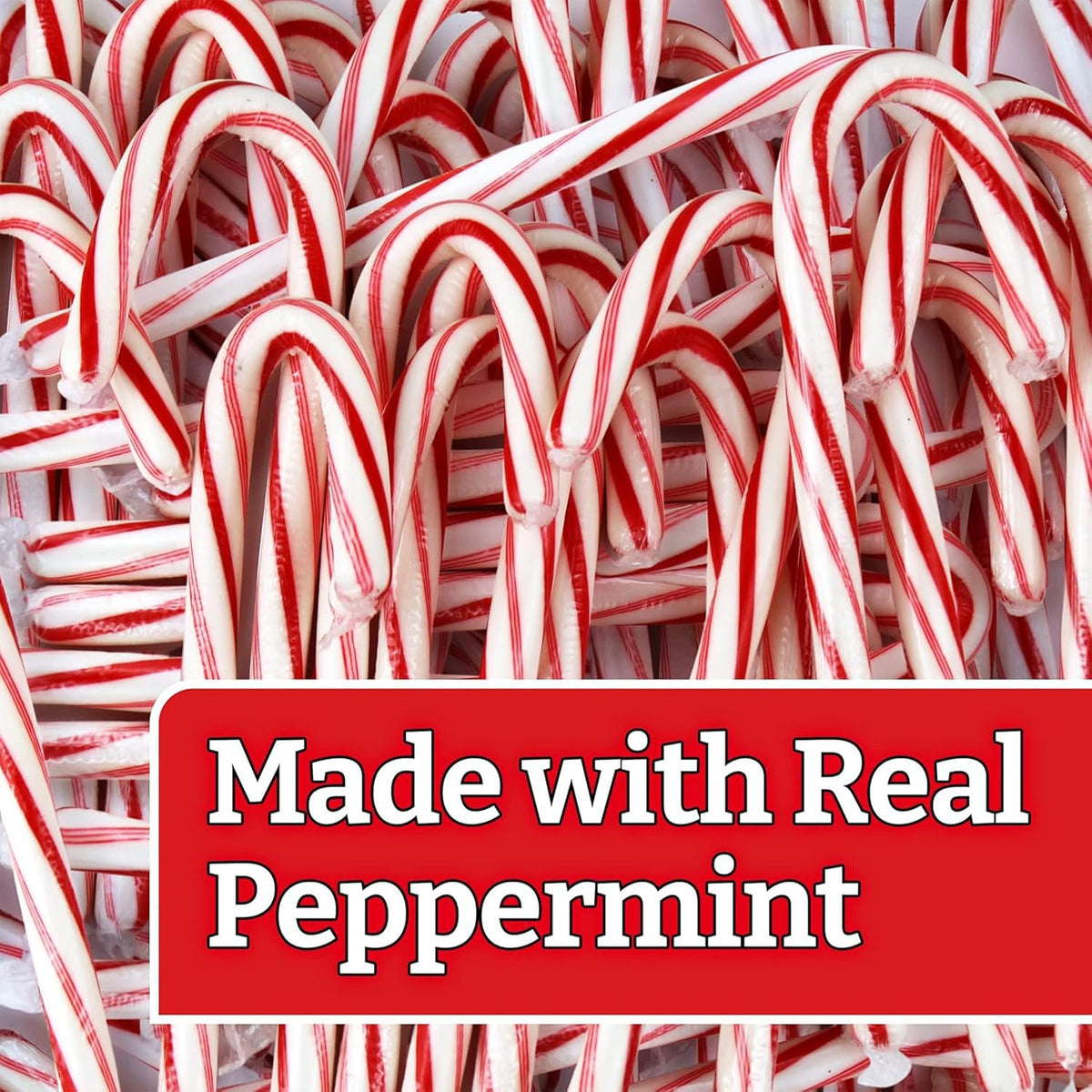 Brach's 12 Peppermint Candy Canes, 12 Count (Pack of 3)