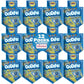 Douzzle Kosher, Hanukkah Candy, Raspberry Dreidel Shaped Oodles (12 Count, 1 Pack)