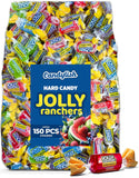 Jolly Ranchers Hard Candy Assorted - 2 LB Bulk Bag (Approx. 150 Pieces) - Fruit-Flavored Party Treats