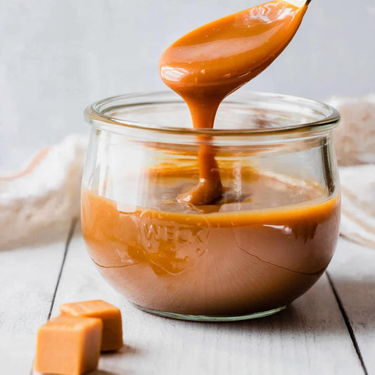 Bulk Caramel Squares Soft Chewy Candy - 20 Oz Bag, Individually Wrapped Classic Caramels Cubes