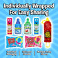 Candy Variety Pack, 18 Count Assorted Lollipops | Ring Pop, Push Pop, Baby Bottle Pop & Juicy Drop