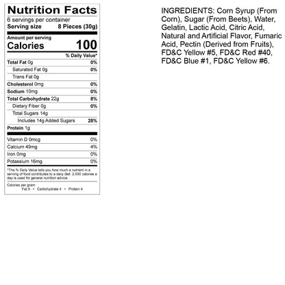 Albanese World'S Best Sour 12 Flavor Gummi Bears | 7 oz Bag of Candy, Pack of 12