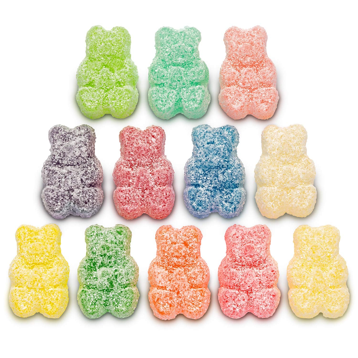 Albanese World'S Best Sour 12 Flavor Gummi Bears | 7 oz Bag of Candy, Pack of 12
