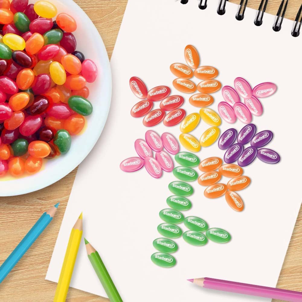 STARBURST Original Jelly Beans Gummy Candy, 14 Oz Bag (Pack of 3)