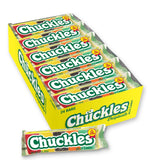 Chuckles Original Jelly Candy, Assorted Fruit Flavors, 2 Oz Bars, 24 Ct