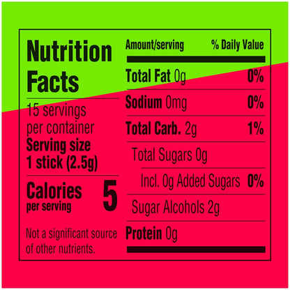 EXTRA Gum Sweet Watermelon Sugarfree, Bulk, Individually Wrapped, Flavor 15 Count, Pack of 10