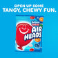 Airheads Candy Bites, Assorted Fruit Flavors, 2 Ounces (18-Pack) 