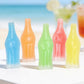 Wax Bottles Candy 1 Lb Bulk Bag - Classic Wax Soda Bottles with Sweet Juice Center