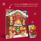 Lindt TEDDY Assorted Chocolate Candy Christmas Advent Calendar, 4.5 Oz. Box