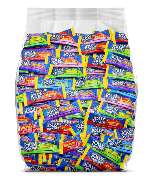 Jollyrancher Stix Hard Candy 50 Pieces - Jolly Ranchers Candy Sticks Bulk Candy Individually Wrapped